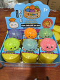 Rts usa_Colorful soft squeeze decompression Dumpling Stress Balls toys with Steamer Box_nina