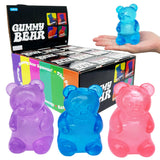 Needoh Slow Rising cute Gummy Bear Stress Ball toys_nina