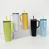 Rts usa_leak proof rainbow plated underneath 40oz curved tumblers_nina