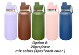 Rts usa_32oz Non Spill Wide Mouth Insulated water bottle with portable drinking spout lid_nina
