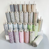 Rts usa_Bling Rhinestone 20oz Straight Tumbler with Lid and Straw_nina
