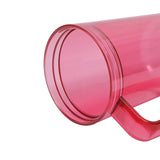 40oz clear plastic tumbler mugs with strainer sieve and detachable silicone straw caps_nina