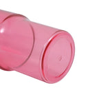 40oz clear plastic tumbler mugs with strainer sieve and detachable silicone straw caps_nina
