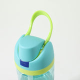 Owala Style 25oz clear frosted plastic water bottles with flip straws_nina