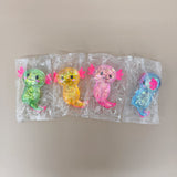 holographic glitter cartoon axolotl salamander soft rubber squishy stress relief toys_nina