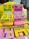 Slow bounce Realistic small TPR Yellow Pink Butter Stick squishy toys_nina