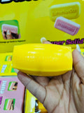 Slow bounce Realistic small TPR Yellow Pink Butter Stick squishy toys_nina