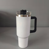 40oz H1.0 white blank sublimation quencher tumblers with colored lids and handles_nina