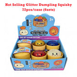 Rts usa_Colorful soft squeeze decompression Dumpling Stress Balls toys with Steamer Box_nina