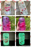 16oz sublimation UV color change and glow in dark glass cans_nina