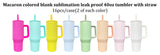 Rts usa_40oz blank sublimation macaron modern leak proof flip top straw tumblers_nina