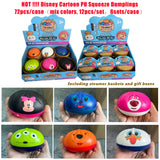Rts usa_Colorful soft squeeze decompression Dumpling Stress Balls toys with Steamer Box_nina