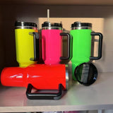 Rts usa_30oz 40oz H2.0 silver underneath neon quencher tumblers for sublimation and laser engraving_nina