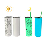 20oz glow in dark white straight tumbler_nina